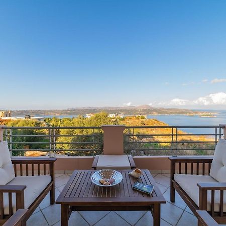 Deluxe Villa Kamba With Sea View Aptera Buitenkant foto