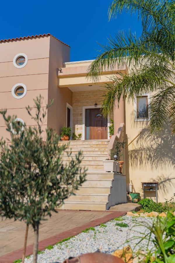 Deluxe Villa Kamba With Sea View Aptera Buitenkant foto