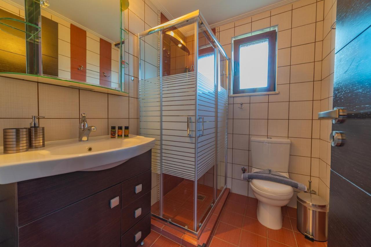 Deluxe Villa Kamba With Sea View Aptera Buitenkant foto
