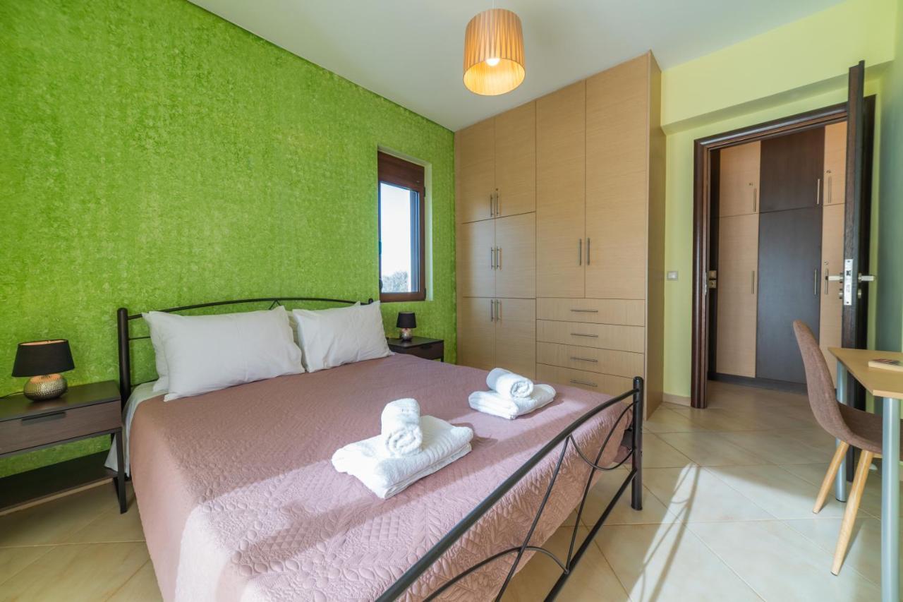 Deluxe Villa Kamba With Sea View Aptera Buitenkant foto