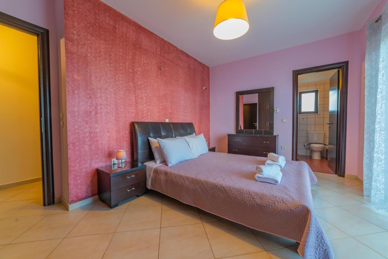 Deluxe Villa Kamba With Sea View Aptera Buitenkant foto